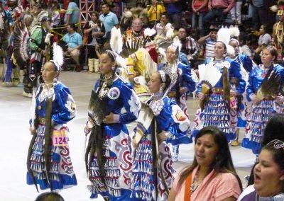 women marching