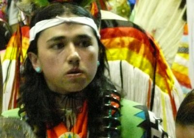 Boy at Gathering of Nations event