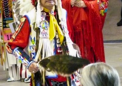 man in headdress