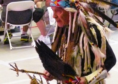 man in headdress