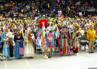 Miss Indian World and Gathering of Nations participants