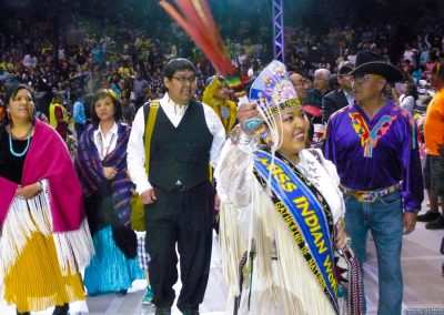 Miss Indian World smiling