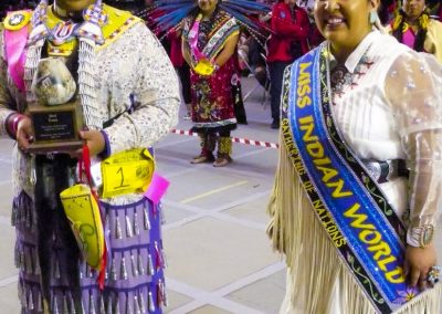 Miss Indian World and runner up