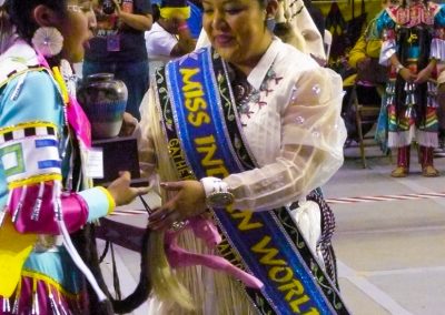 Miss Indian World and runner up