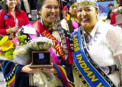 Miss Indian World and runner up