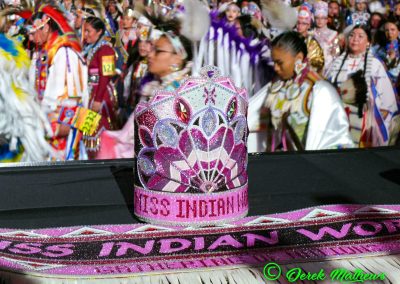 miss indian world sash and crown