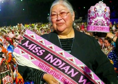 miss indian world sash and crown