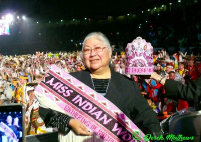 Miss Indian World sash and crown