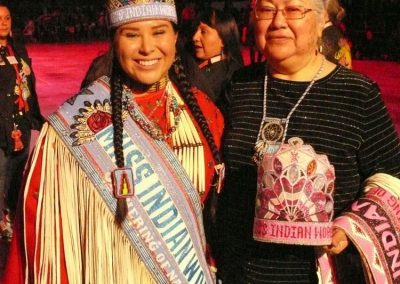 Miss Indian World posing