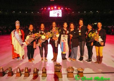 Miss Indian World posing