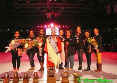 Miss Indian World posing