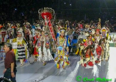 men at gathering of nations