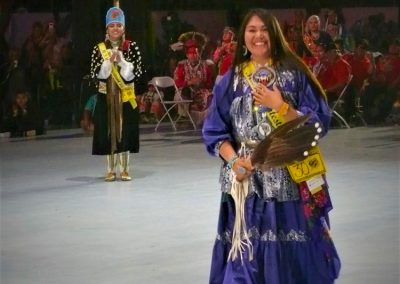 Miss Indian World smiling