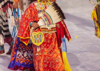 children at gathering of nations