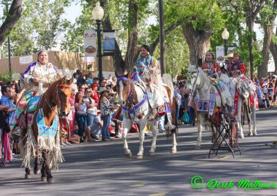 people on horses