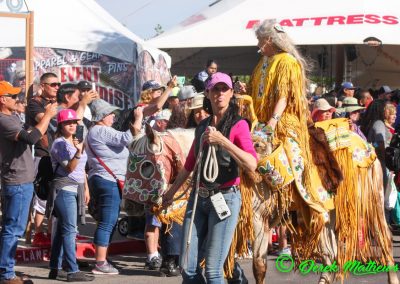 woman on horse