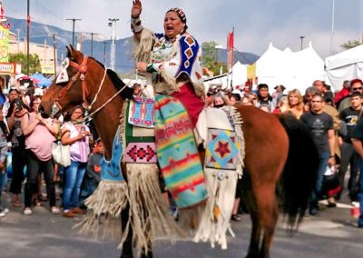 woman on horse