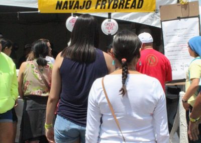 Frybread stand