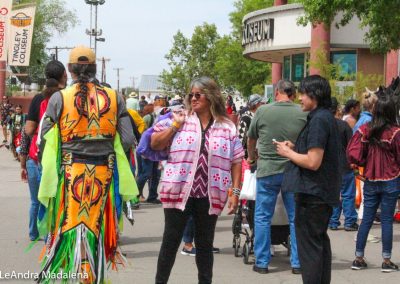 People walking