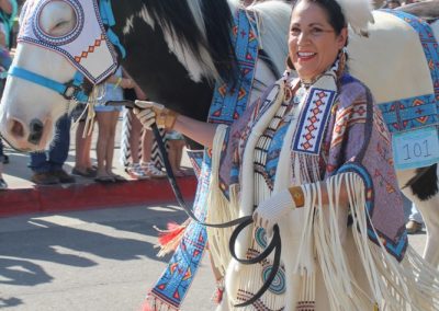 woman with horse