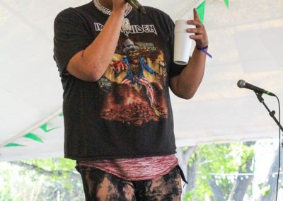 Man singing