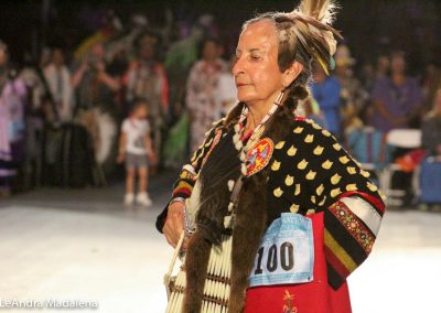 Woman at Gathering of Nations