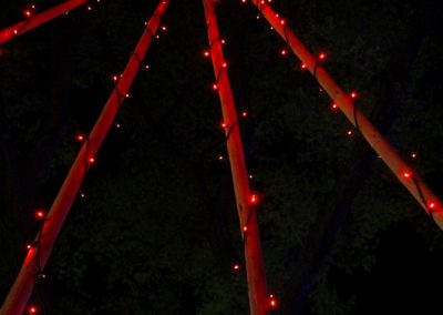 Teepee with lights