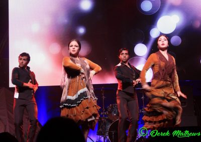 Miss Indian World contestant dancing