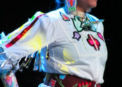 Miss Indian World contestant talking