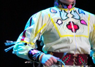 Miss Indian World contestant talking