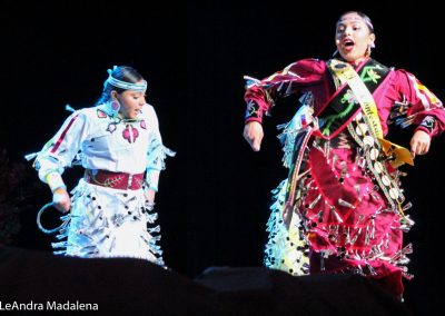 Miss Indian World contestant talking