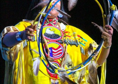 Miss Indian World contestant talking