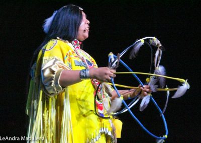 Miss Indian World contestant talking