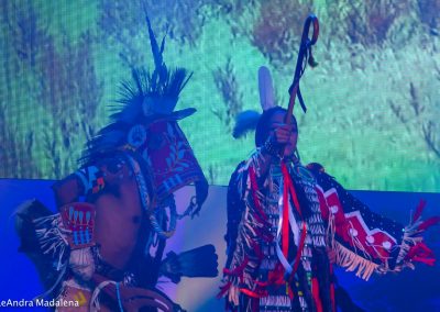 woman at Miss Indian World