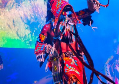 woman at Miss Indian World