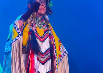 woman at Miss Indian World