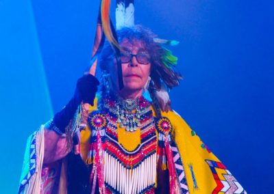 woman at Miss Indian World