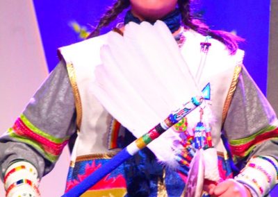 Child at Miss Indian World