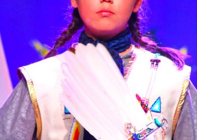 Child at Miss Indian World