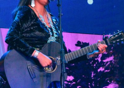 woman singing