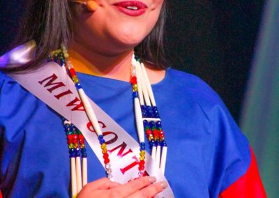 Miss Indian World contestants talking