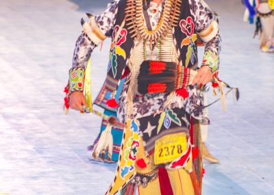 young boy dancing