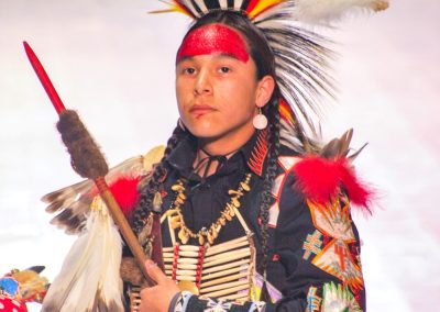 young man standing