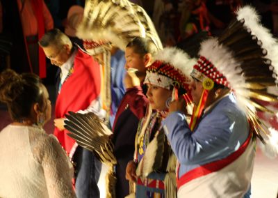 men in headdresses