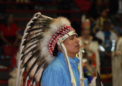 man in headdress