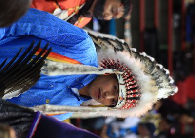 man in headdress