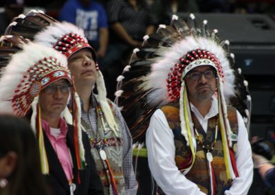 men in headdresses