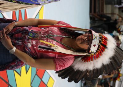 woman in headdress