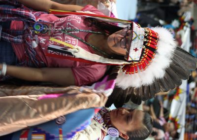 woman in headdress