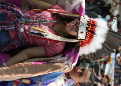 woman in headdress